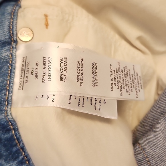 GOOD AMERICAN Style G1828T Jeans 22 - Picture 6 of 6
